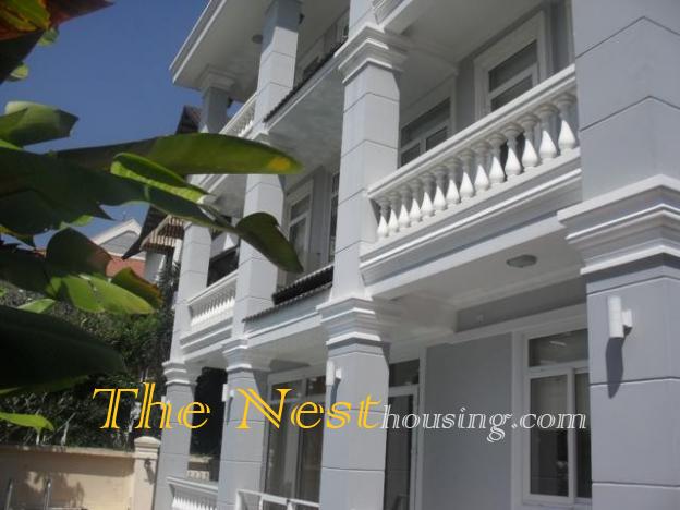 Villa Nguyen van Huong St for rent in Thao Dien