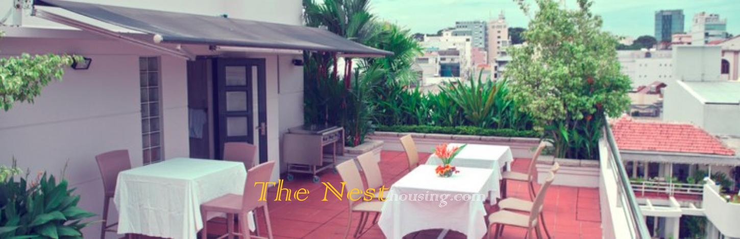 Service apartment for rent in HCMC center
