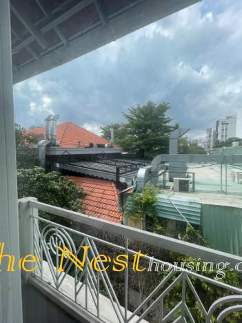 House for rent in compound Thao Dien