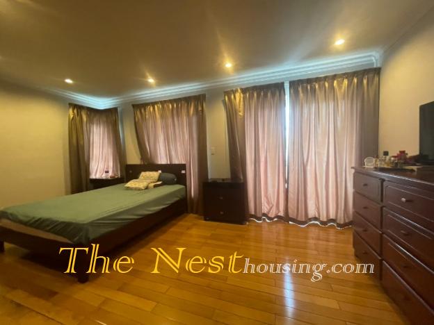 House for rent in compound Thao Dien