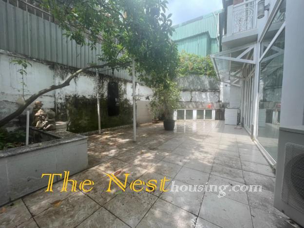 House for rent in compound Thao Dien