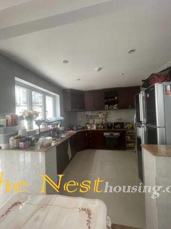 House for rent in compound Thao Dien