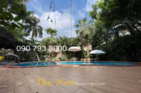 Villa pool and Garden for Lease in Thao Dien Thu Duc city