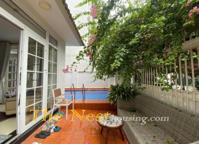 TMN House for rent District 2 HCMC, Thao Dien ward, Swimming pool