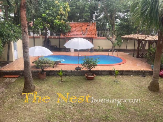 Villa pool and Garden for Lease in Thao Dien Thu Duc city