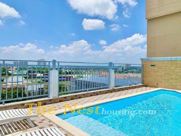 Serviced Apartment for Rent in Thao Dien – Fully Furnished, Pool & Gym