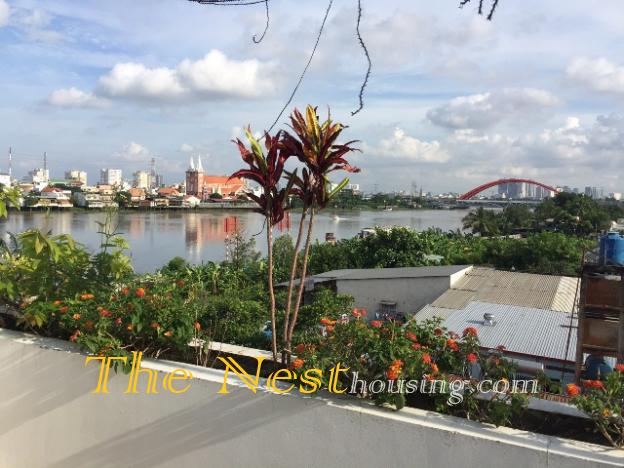 Top floor view to River