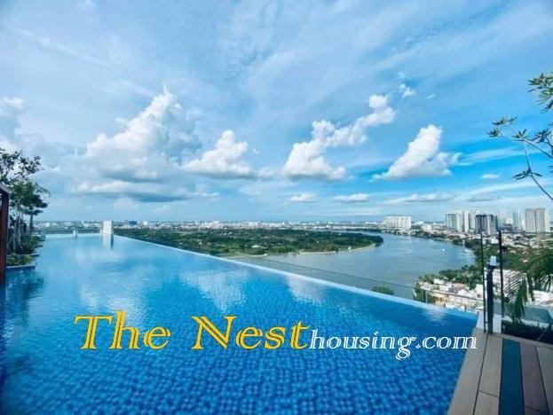 Luxury duplex for rent in D'Edge Thao Dien
