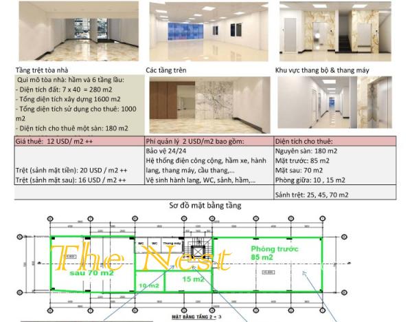 Office for rent in Binh Thanh