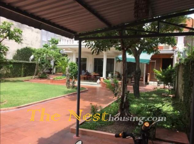 Charming house for rent in District 2, nice Garden