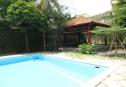 House in compound for rent, 3 bedrooms, common swimming pool, Dist 2
