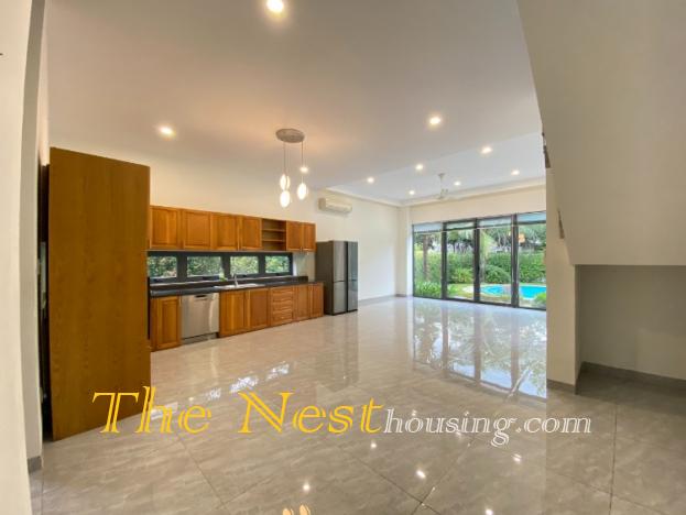 Luxury villa for rent in Thu Duc city close to Sai gon Hi-tech Park