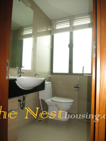 Modern villa for rent in compound on Giang Van minh street