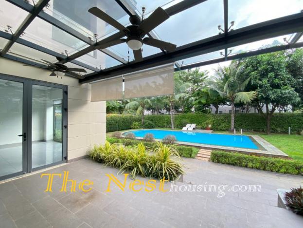 Luxury villa for rent in Thu Duc city close to Sai gon Hi-tech Park