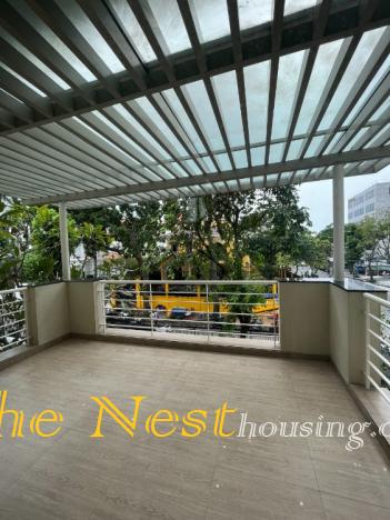 Charming villa for rent in compound - Thao Dien, 4 bedrooms, nice swimming pool and garden, 5500USD