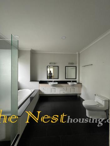 Charming villa for rent in compound - Thao Dien, 4 bedrooms, nice swimming pool and garden, 5500USD