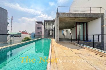 Super modern villa for rent in District 2