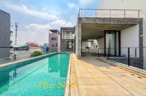 Super modern villa for rent in District 2