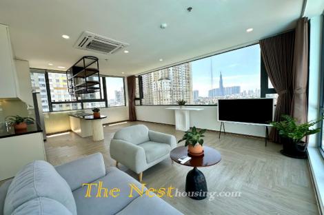 Penthouse 2-Bedroom Apartment for Rent – Thao Dien, District 2