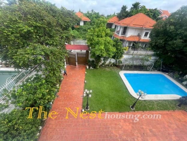 VILLA WITH GARDEN & SWIMMING POOL close THE VISTA, AN PHU, DISTRICT 2 HCMC