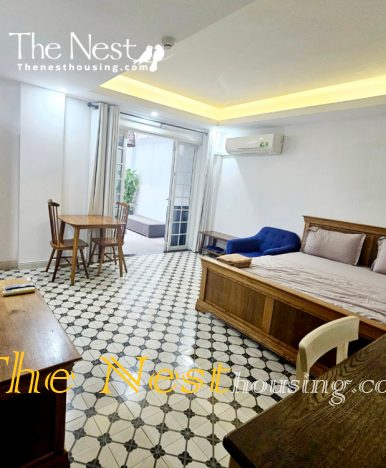 Studio Apartment for Rent in Thao Dien – 39m², Ground Floor