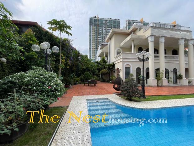 VILLA WITH GARDEN & SWIMMING POOL close THE VISTA, AN PHU, DISTRICT 2 HCMC