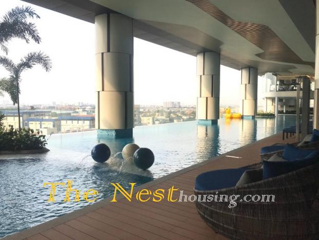 Modern aprtment 3 bedrooms for rent in Q2 Thao Dien