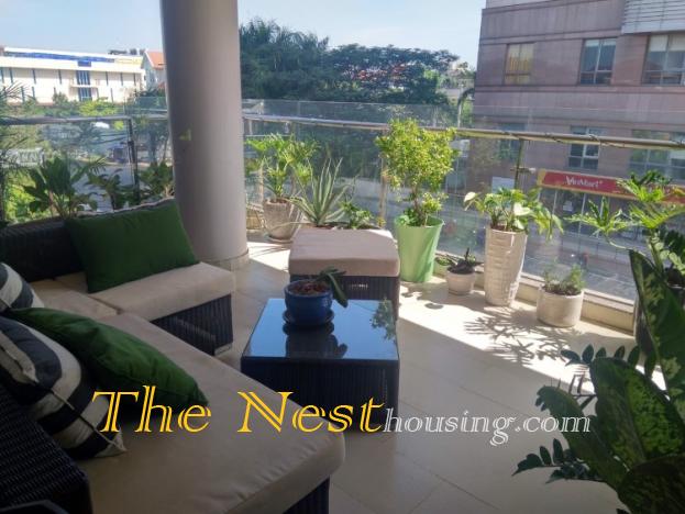 Serviced apartment for rent in Thao Dien