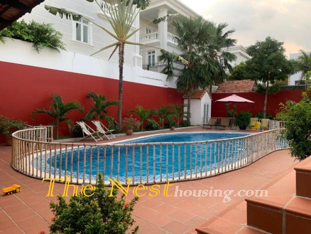 Villa in Thao Dien district 2, has swimming pool and garden