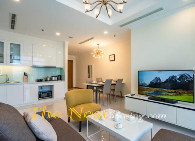 Serviced apartment 2 bedrooms in Vinhomes Central Park