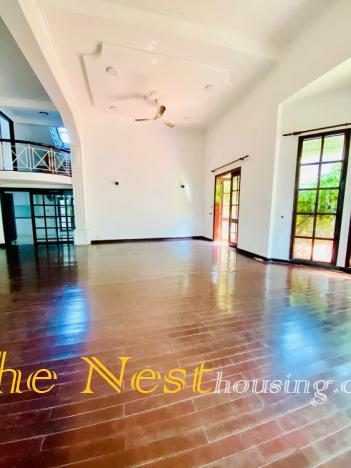 Charming villa for rent in Thao Dien, swimming pool and garden, 4 bedroom, partly furnished