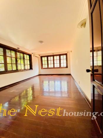 Charming villa for rent in Thao Dien, swimming pool and garden, 4 bedroom, partly furnished