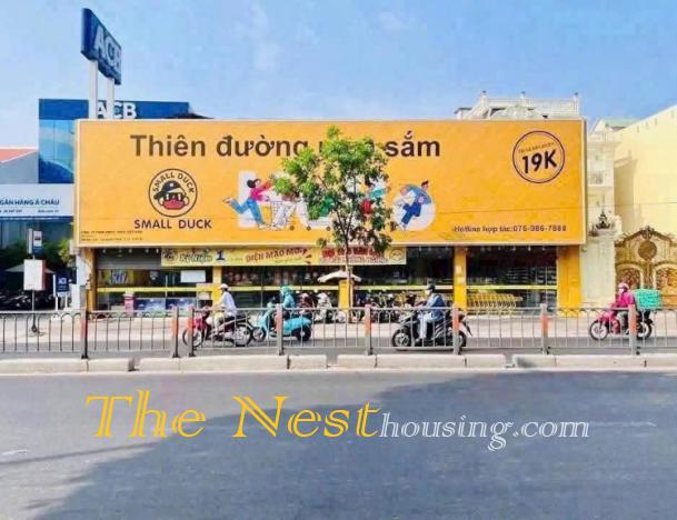 Cho Thuê mặt bằng 1300m2 làm showroom số 138 Quang Trung P10 Gò Vấp, TPHCM