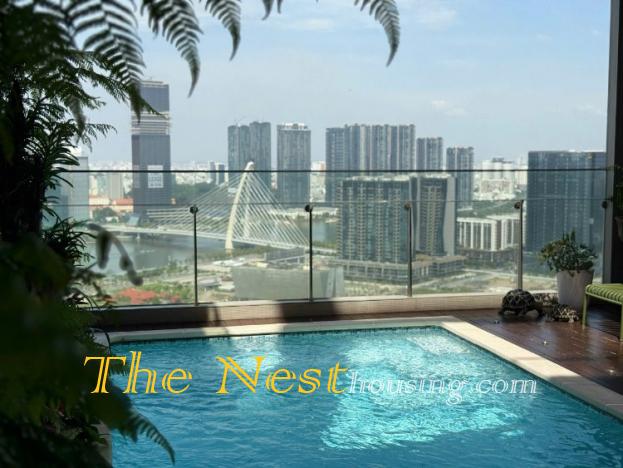 Penthouse EMPIRE CITY 379sqm with 3 bedrooms, Private pool, District 2 HO CHI MINH CITY