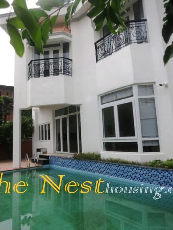 house for rent with swimming pool garden in compound 2