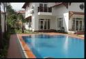 Modern villa for rent in compound - Thao Dien, 5 bedrooms, beautiful garden and swimming pool, very good location 7500 USD