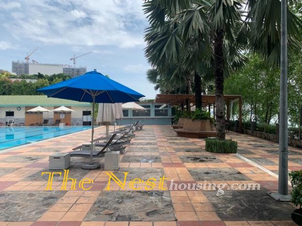 villa for rent in compound - Thao Dien, 5 bedrooms, beautiful garden and swimming pool