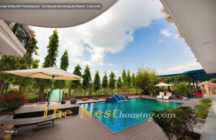 Huong Sen Resort for rent At Cu Chi Suburban, HCMC. 