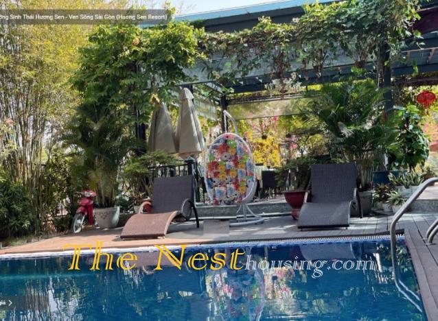 Huong Sen Resort for rent At Cu Chi Suburban, HCMC. 