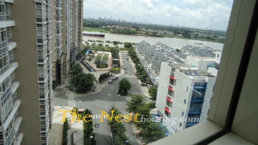 Apartment 3 bedrooms in Sapphire Tower, Saigon Pearl Building Binh Thanh HCMC.