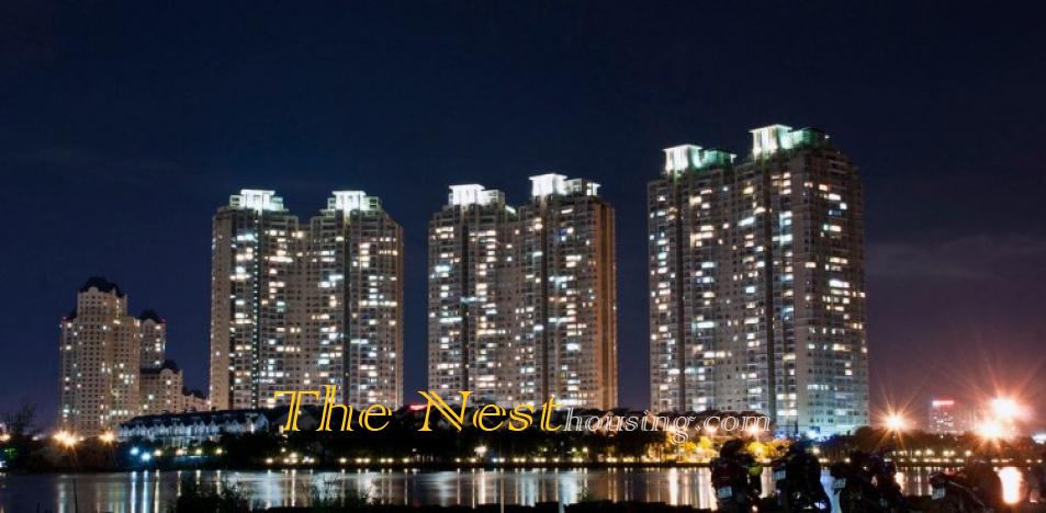 Apartment 3 bedrooms in Sapphire Tower, Saigon Pearl Building Binh Thanh HCMC.