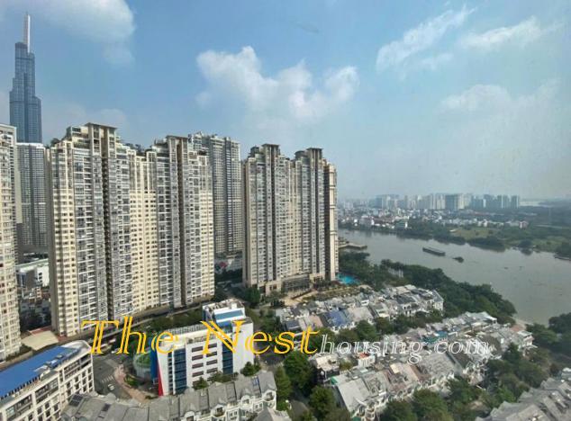 Apartment 3 bedrooms in Sapphire Tower, Saigon Pearl Building Binh Thanh HCMC.