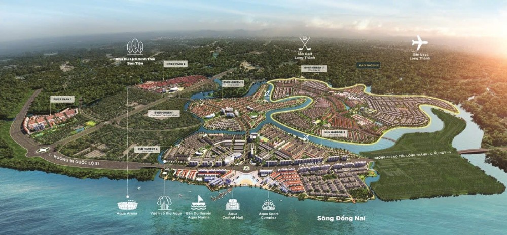 Toàn Cảnh "Thành Phố Mới AQUA City" Phía Đông TP.HCM Trên Đường Về Đích